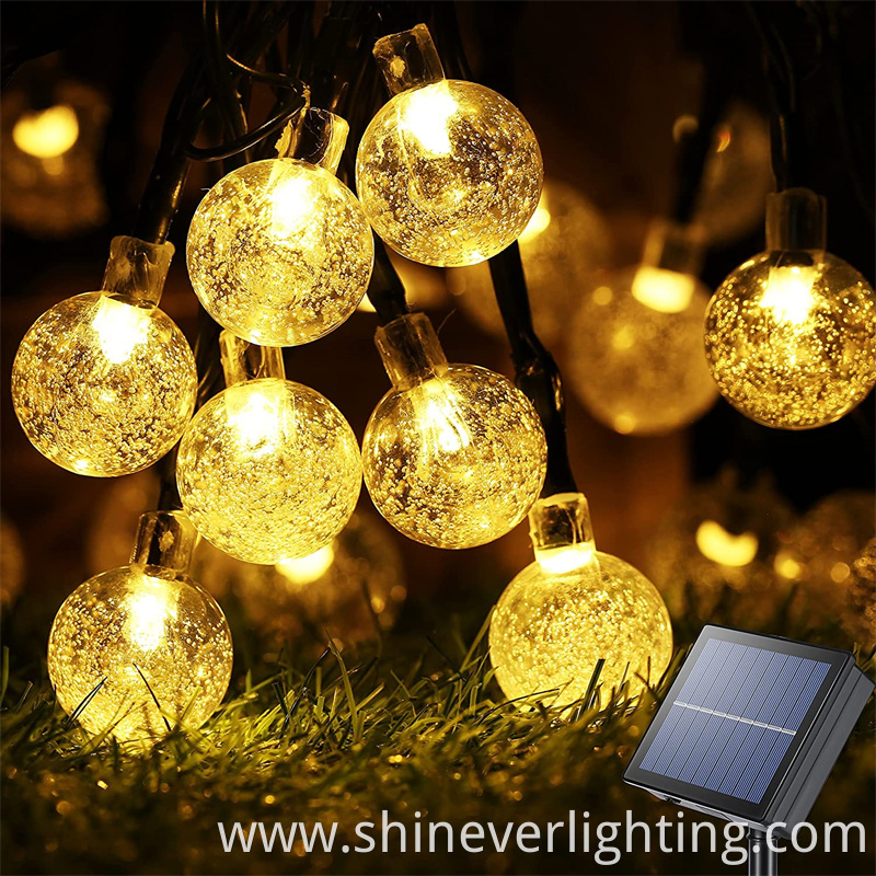 Colorful Solar Christmas Lights